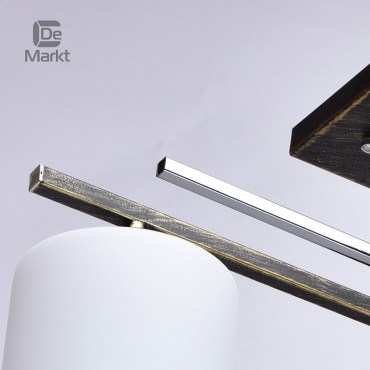 Люстра потолочная DeMarkt 673010803 Тетро 3x60W E27